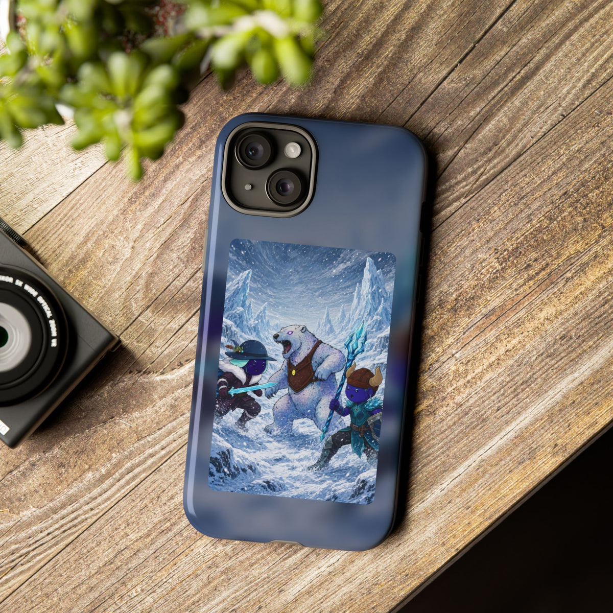 Bedtime Creations Tough Phone Case — Frostmen vs. Polar Bear