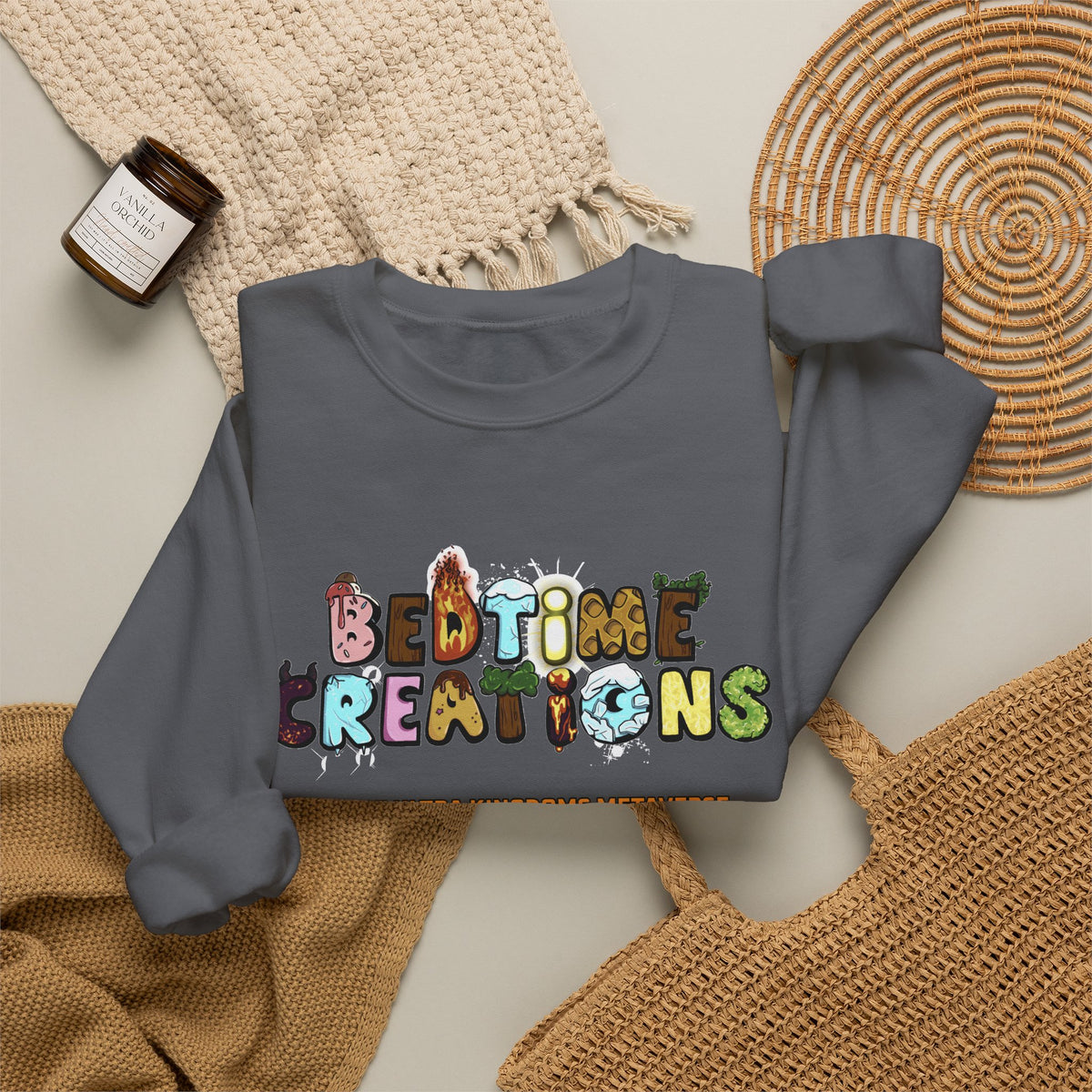 Bedtime Creations x Ultra Kingdoms Crewneck Sweatshirt
