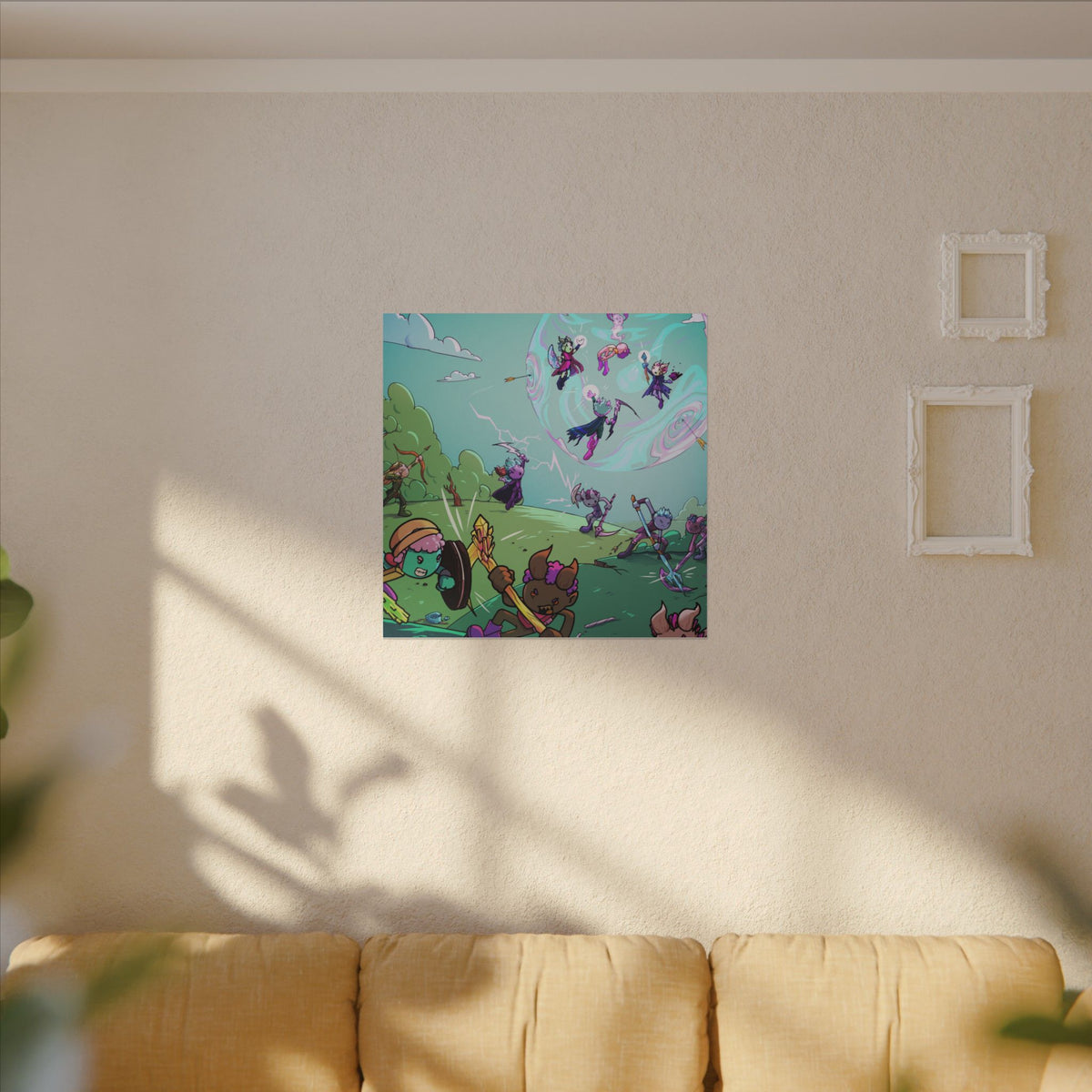 Bedtime Creations Canvas Wall Art — Battle of the Dream Realm