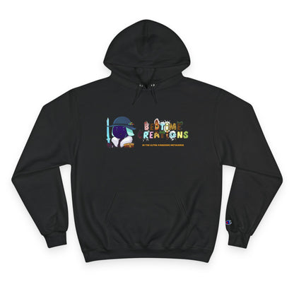 Bedtime Creations x Ultra Kingdoms Hoodie — Frostman Ice Swordsman — Champion Hoodie