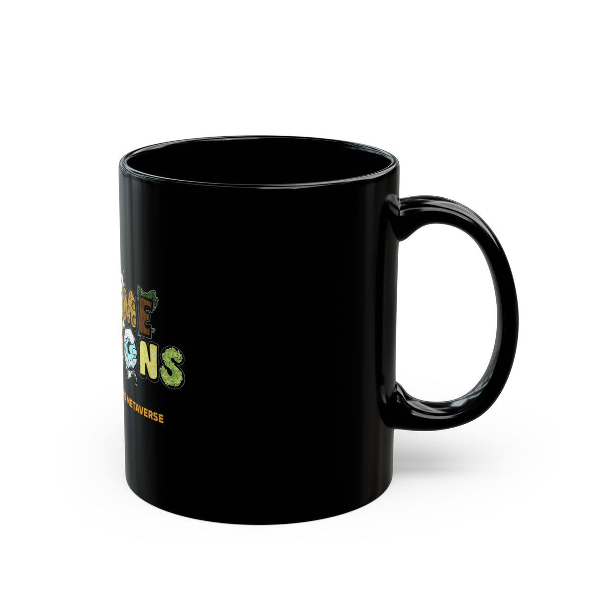 Bedtime Creations x Ultra Kingdoms Black Mug
