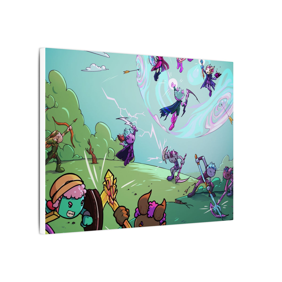 Bedtime Creations Canvas Wall Art — Battle of the Dream Realm