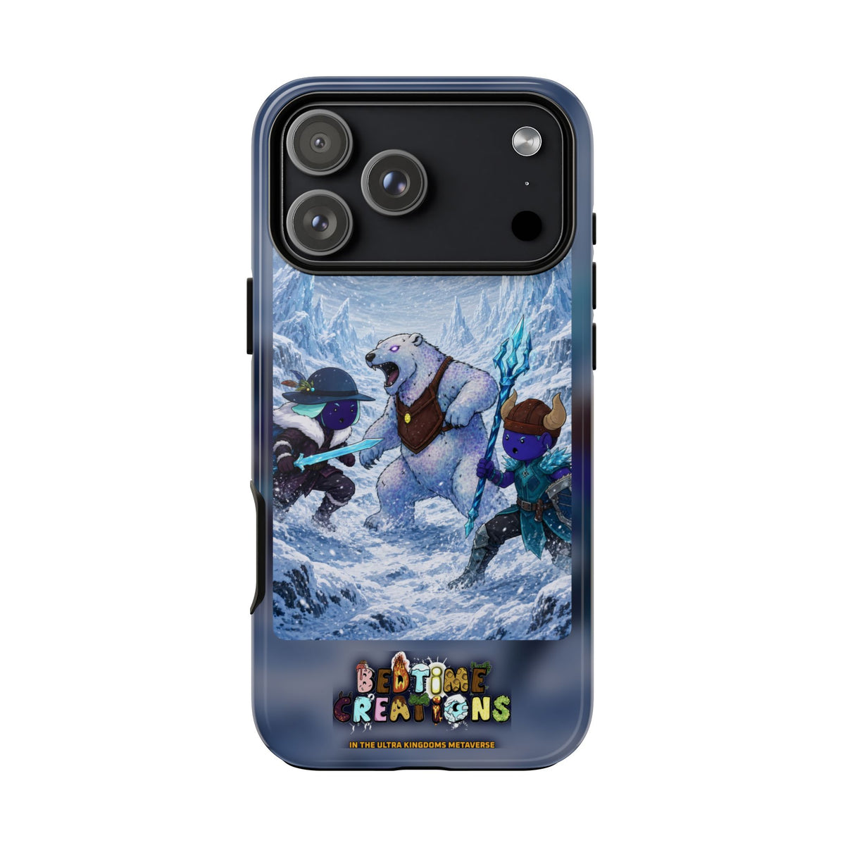 Bedtime Creations x Ultra Kingdoms Tough Phone Case — Frostmen Battle