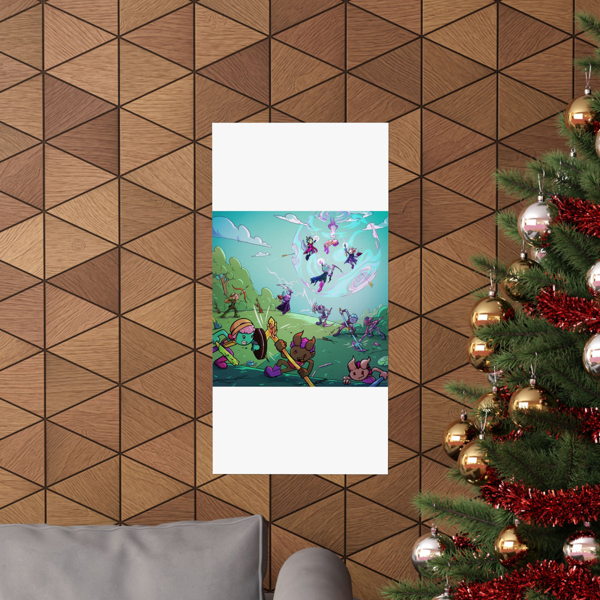 Bedtime Creations Kids Room Poster — Battle of the Dream Realm