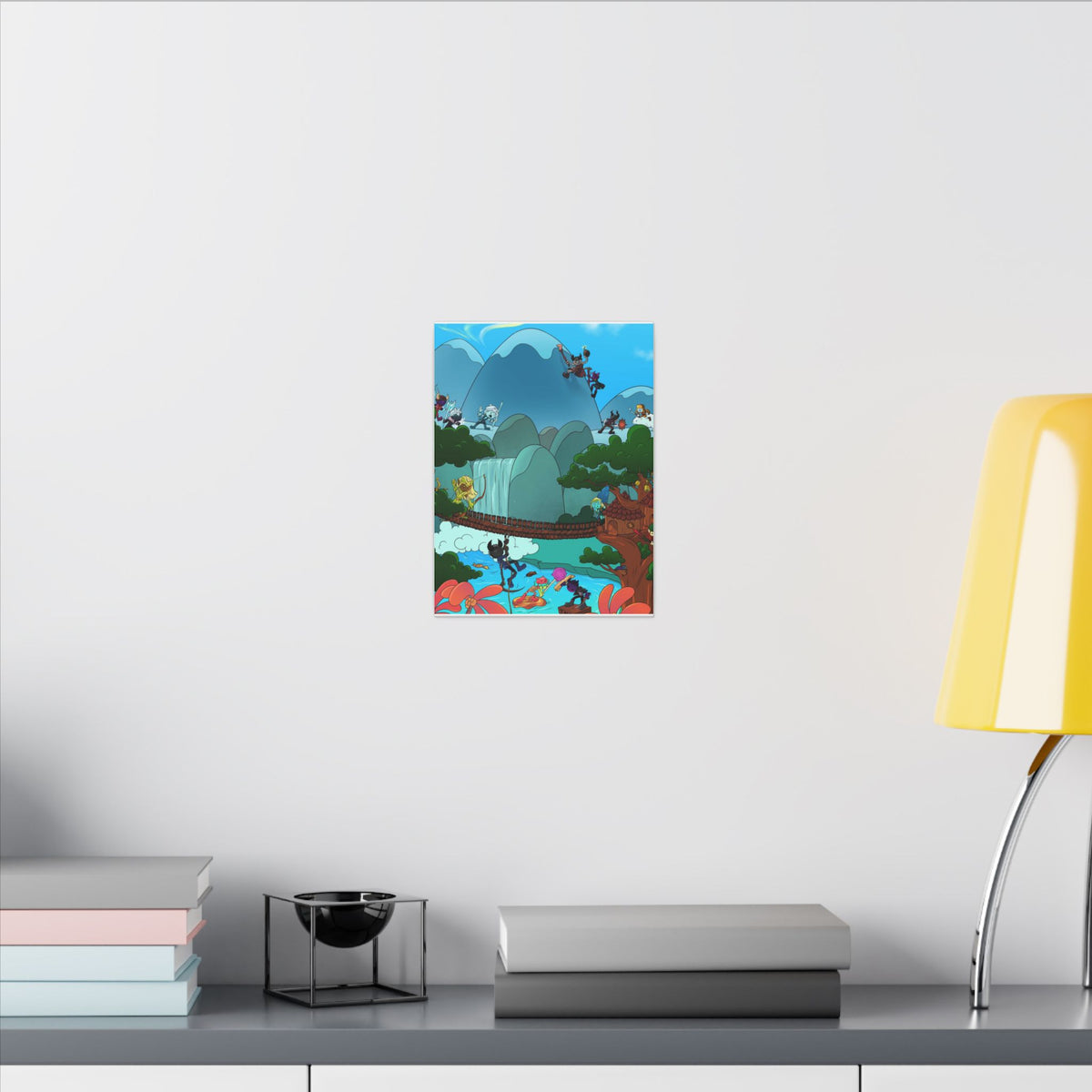 Bedtime Creations Canvas Wall Art — Woodlanders Valley