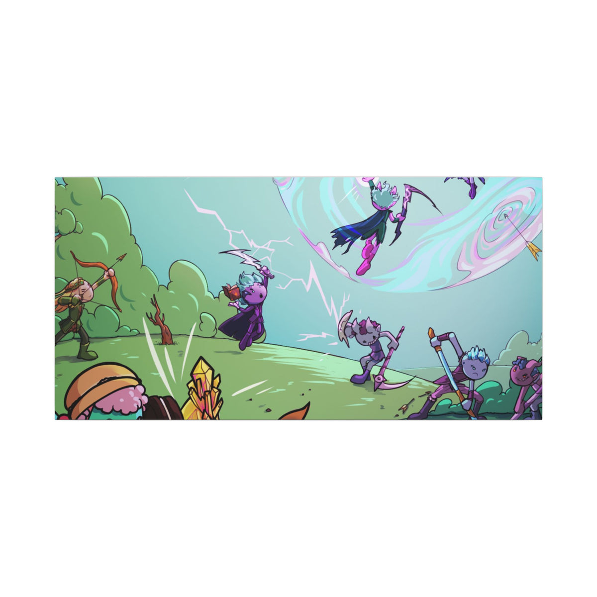 Bedtime Creations Canvas Wall Art — Battle of the Dream Realm