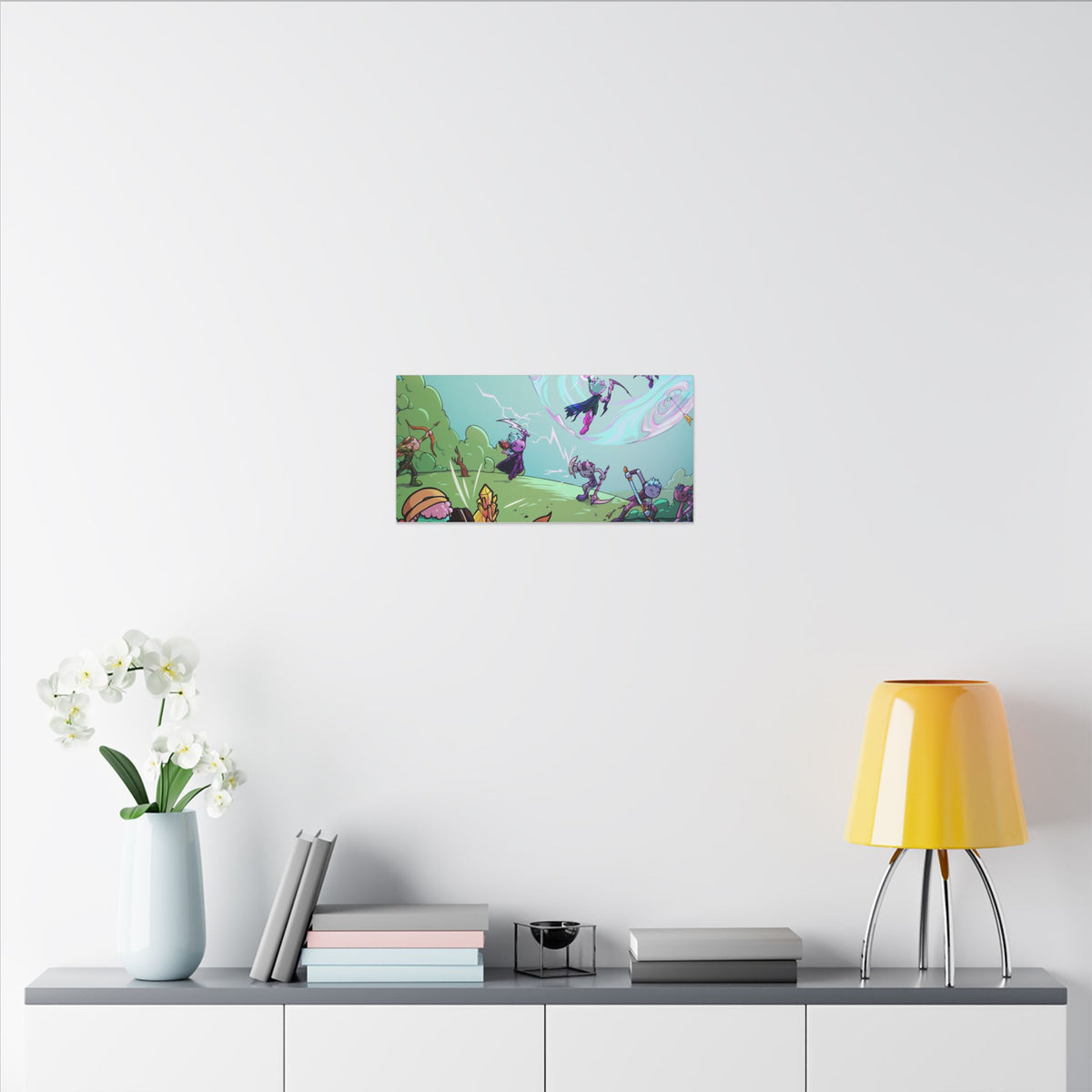 Bedtime Creations Canvas Wall Art — Battle of the Dream Realm