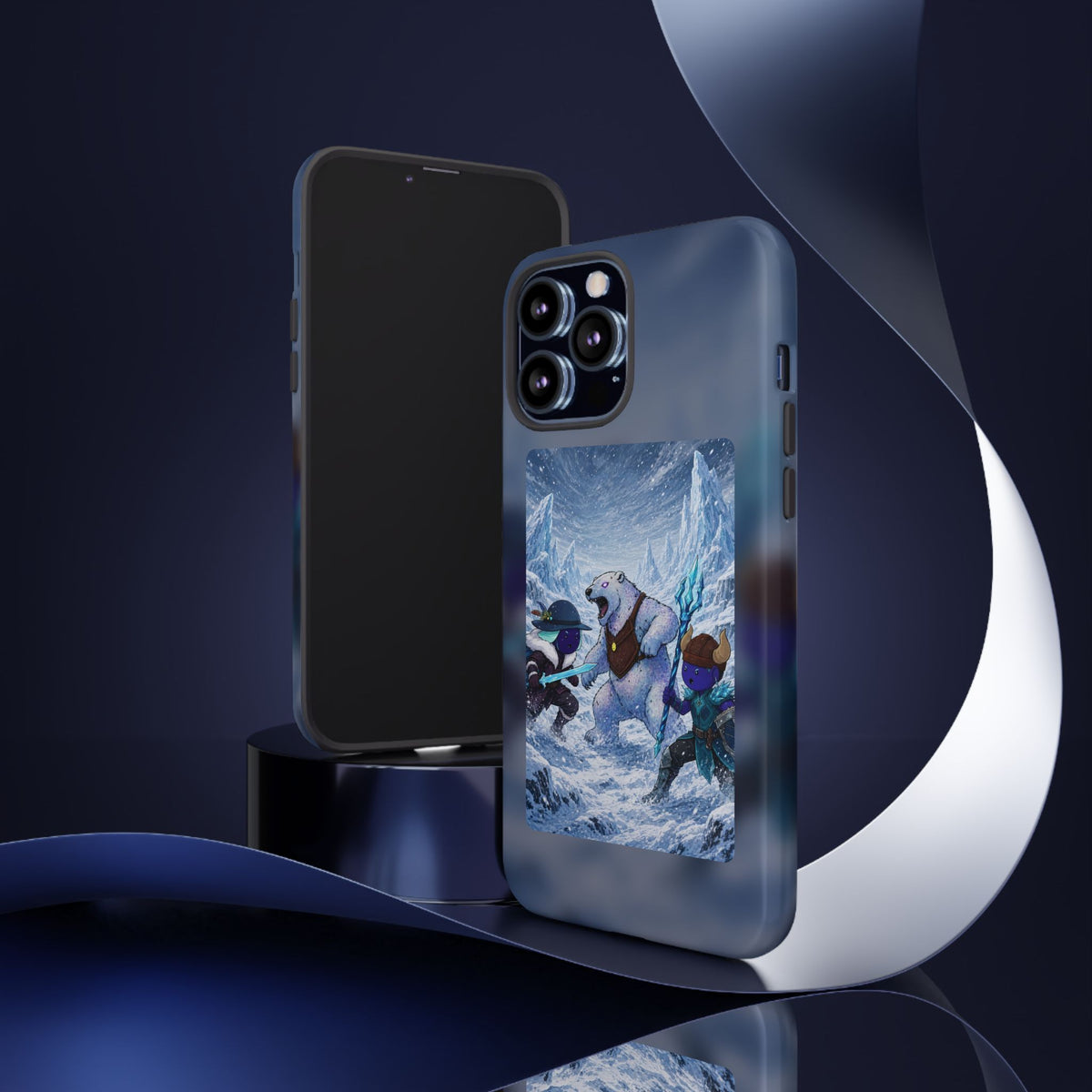 Bedtime Creations Tough Phone Case — Frostmen vs. Polar Bear