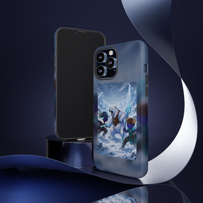 Bedtime Creations Tough Phone Case — Frostmen vs. Polar Bear