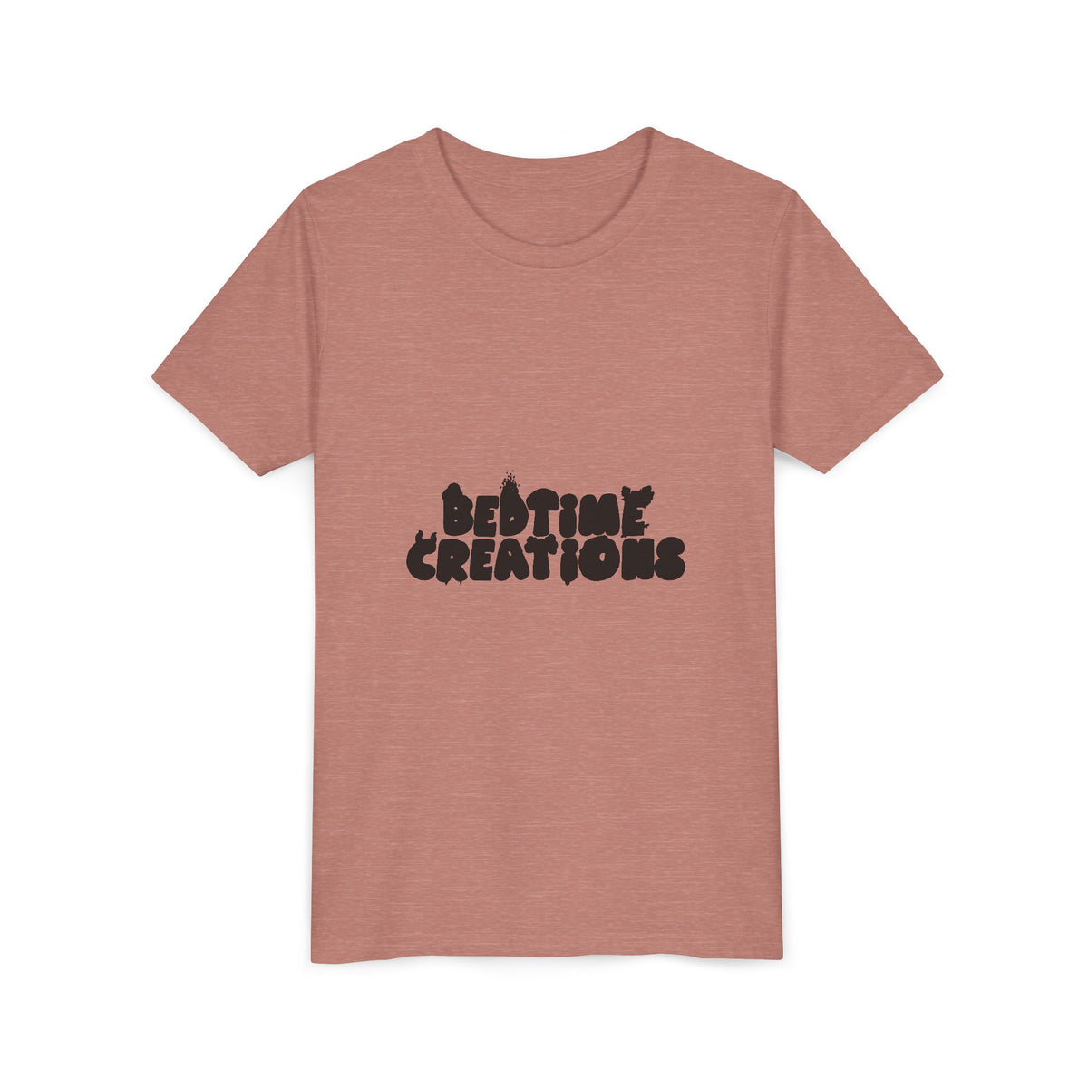 Bedtime Creations Youth Tee — Black Logo