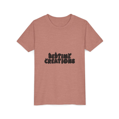Bedtime Creations Youth Tee — Black Logo