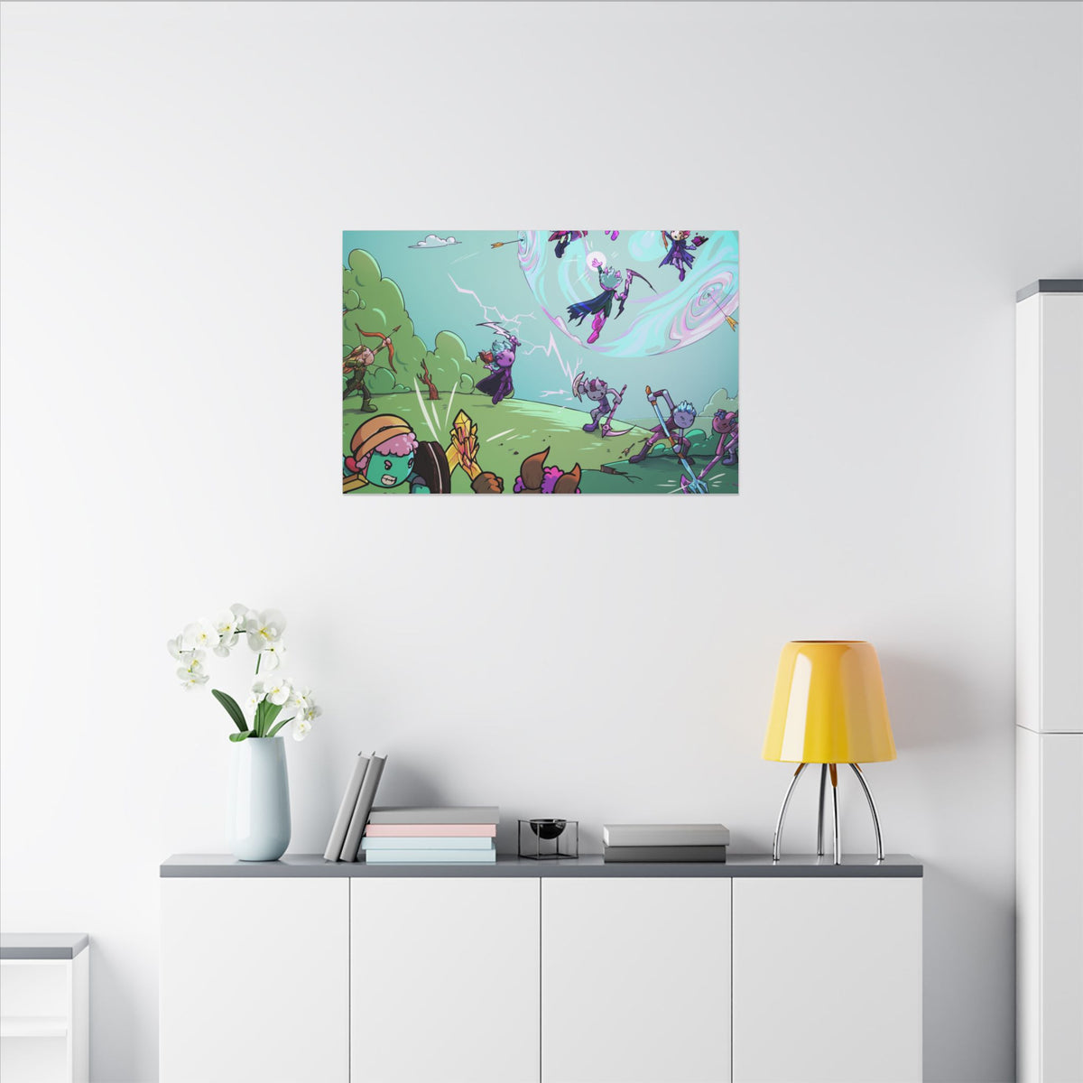 Bedtime Creations Canvas Wall Art — Battle of the Dream Realm