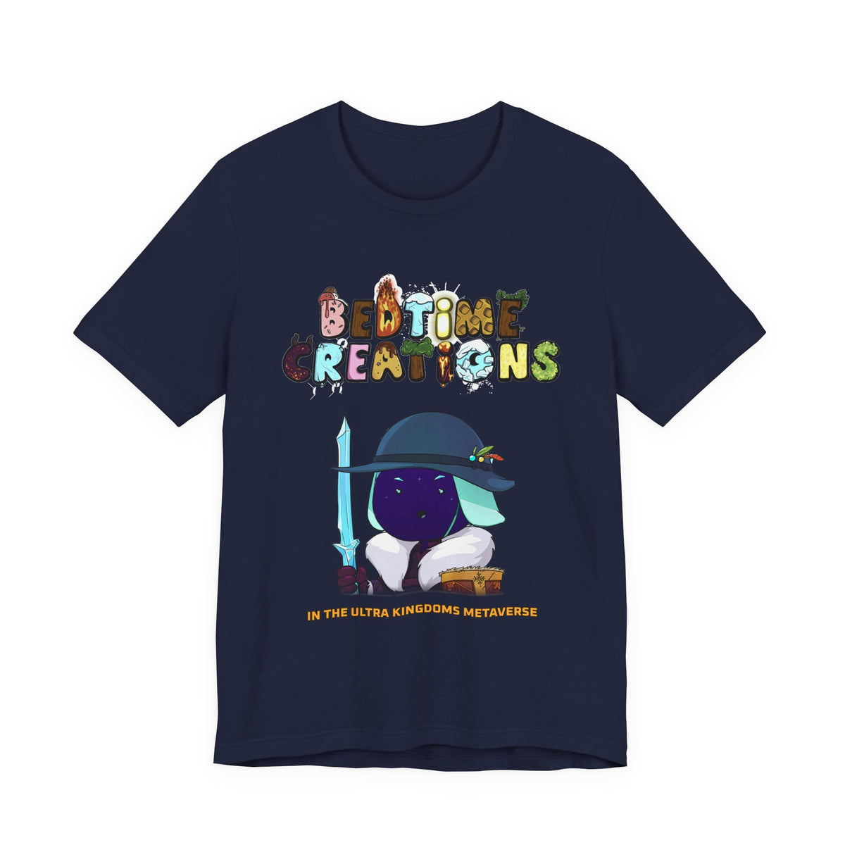 Bedtime Creations x Ultra Kingdoms Tee — Frostman Ice Swordsman