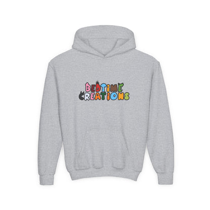 Bedtime Creations Youth Hoodie — Color Logo