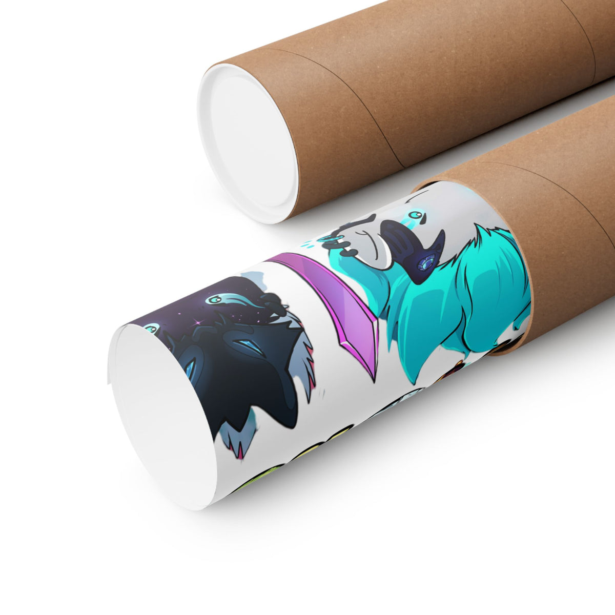 Bedtime Creations Poster — Chibi Fantasy Friends