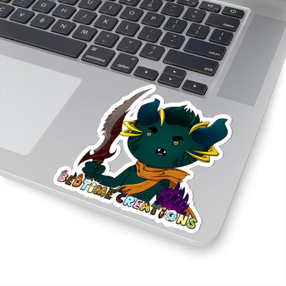 Bedtime Creations Demon 1 Kiss-Cut Sticker