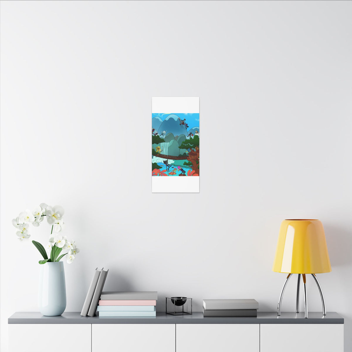 Bedtime Creations Canvas Wall Art — Woodlanders Valley