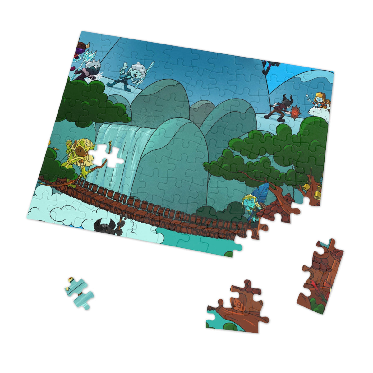 Bedtime Creations Jigsaw Puzzle — Woodlanders Valley