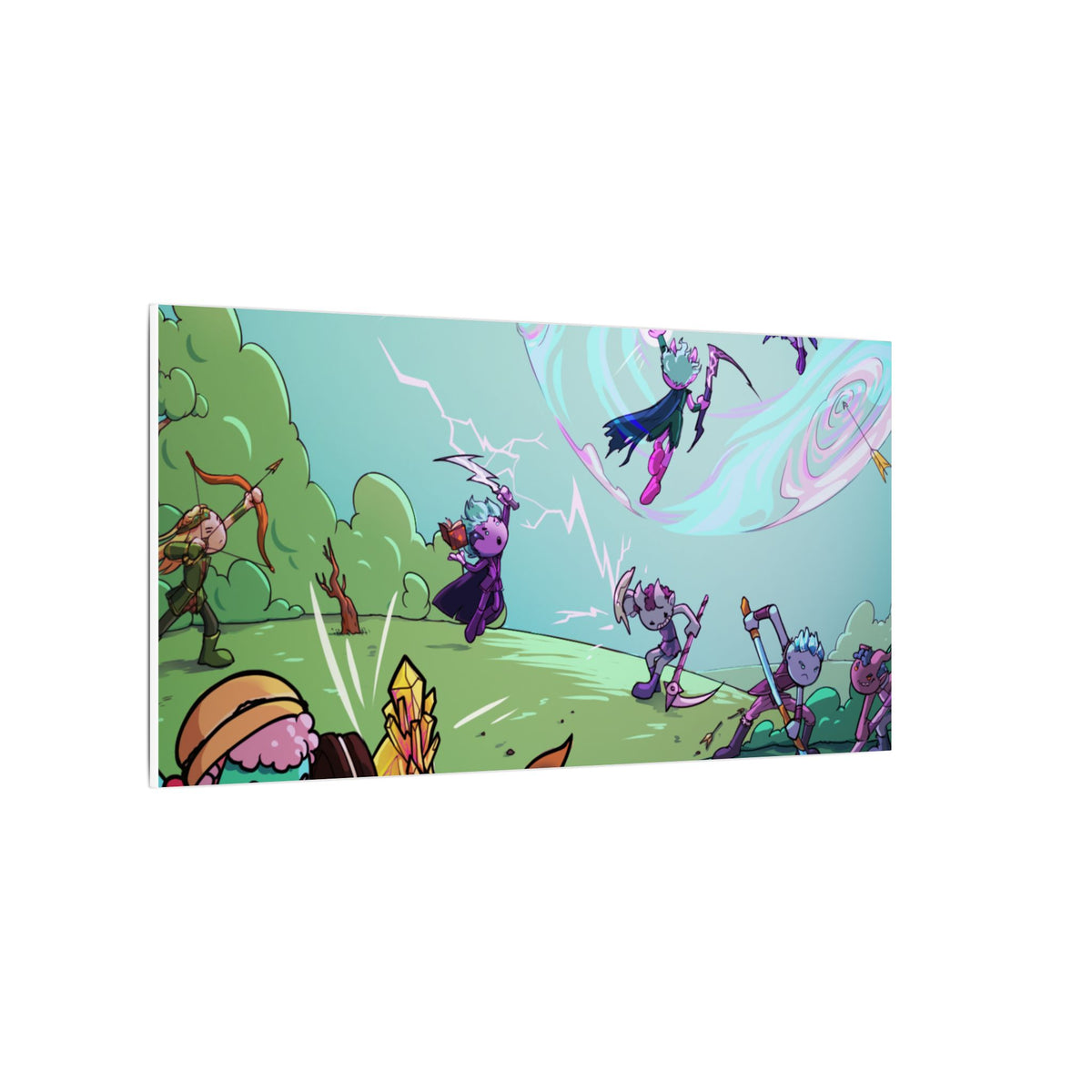 Bedtime Creations Canvas Wall Art — Battle of the Dream Realm
