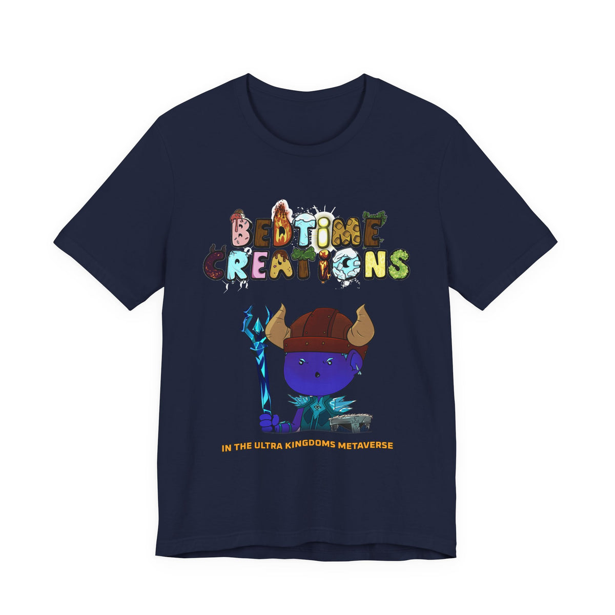 Bedtime Creations x Ultra Kingdoms Tee — Frostman Trident Warrior