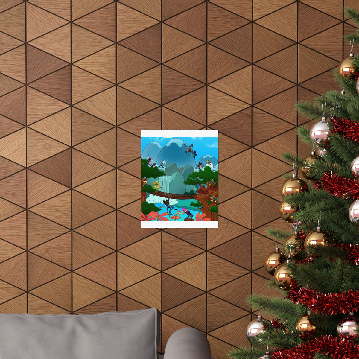 Bedtime Creations Poster — Woodlanders Valley