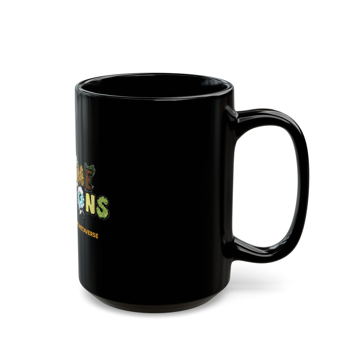Bedtime Creations x Ultra Kingdoms Black Mug