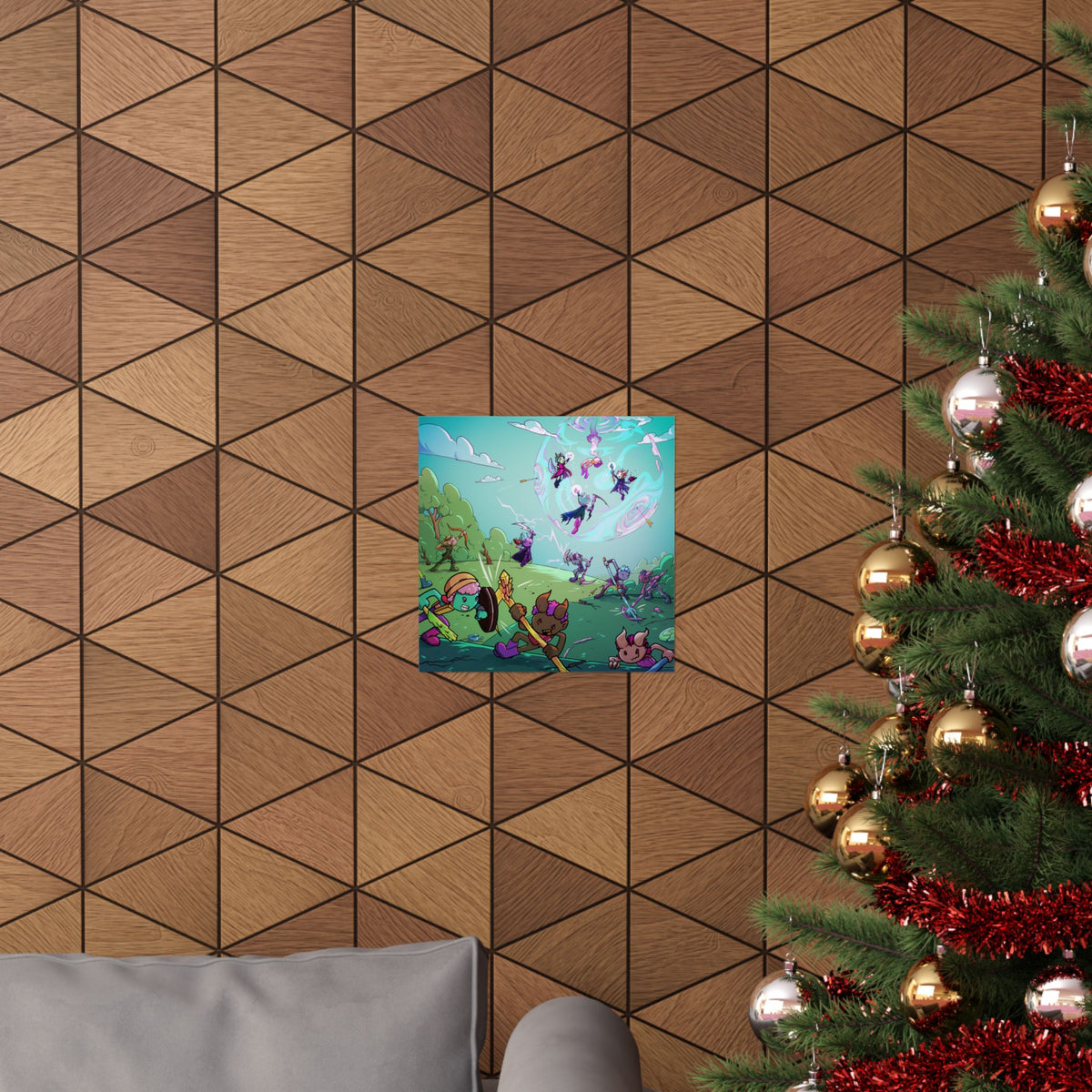 Bedtime Creations Kids Room Poster — Battle of the Dream Realm