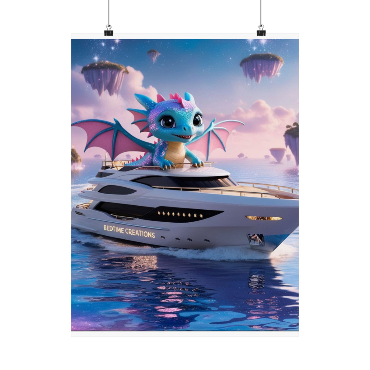 Bedtime Creations Poster — Dragon Voyage
