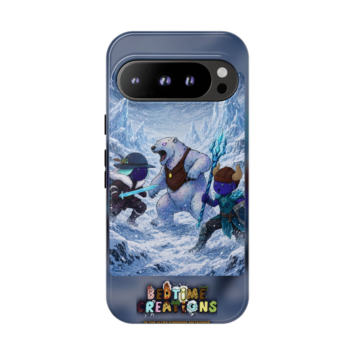 Bedtime Creations x Ultra Kingdoms Tough Phone Case — Frostmen Battle