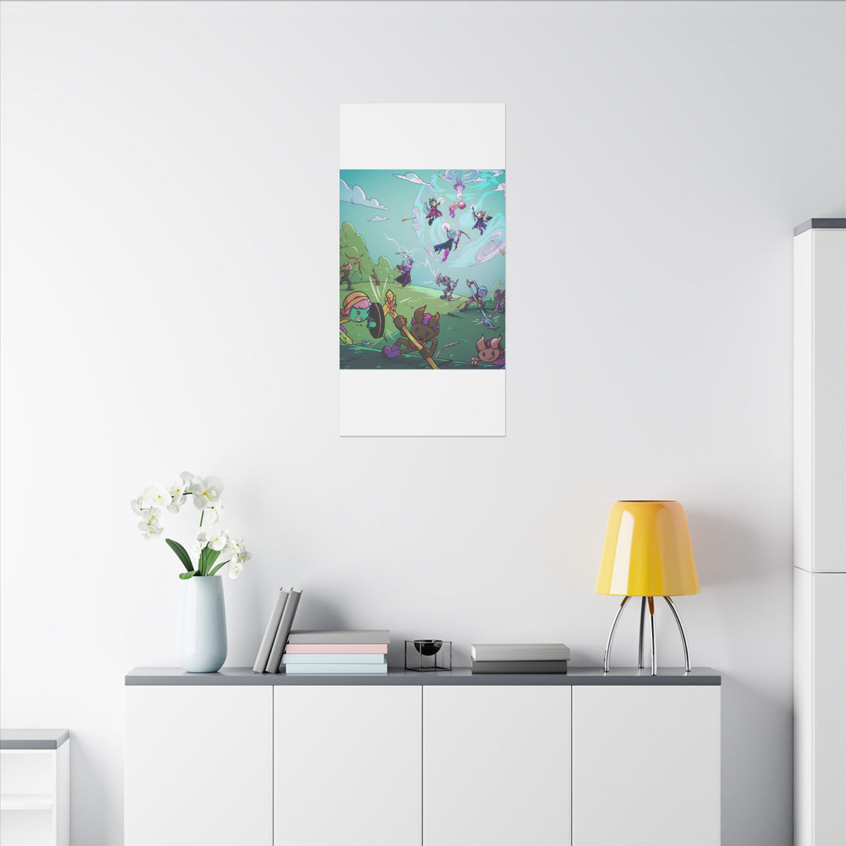 Bedtime Creations Canvas Wall Art — Battle of the Dream Realm