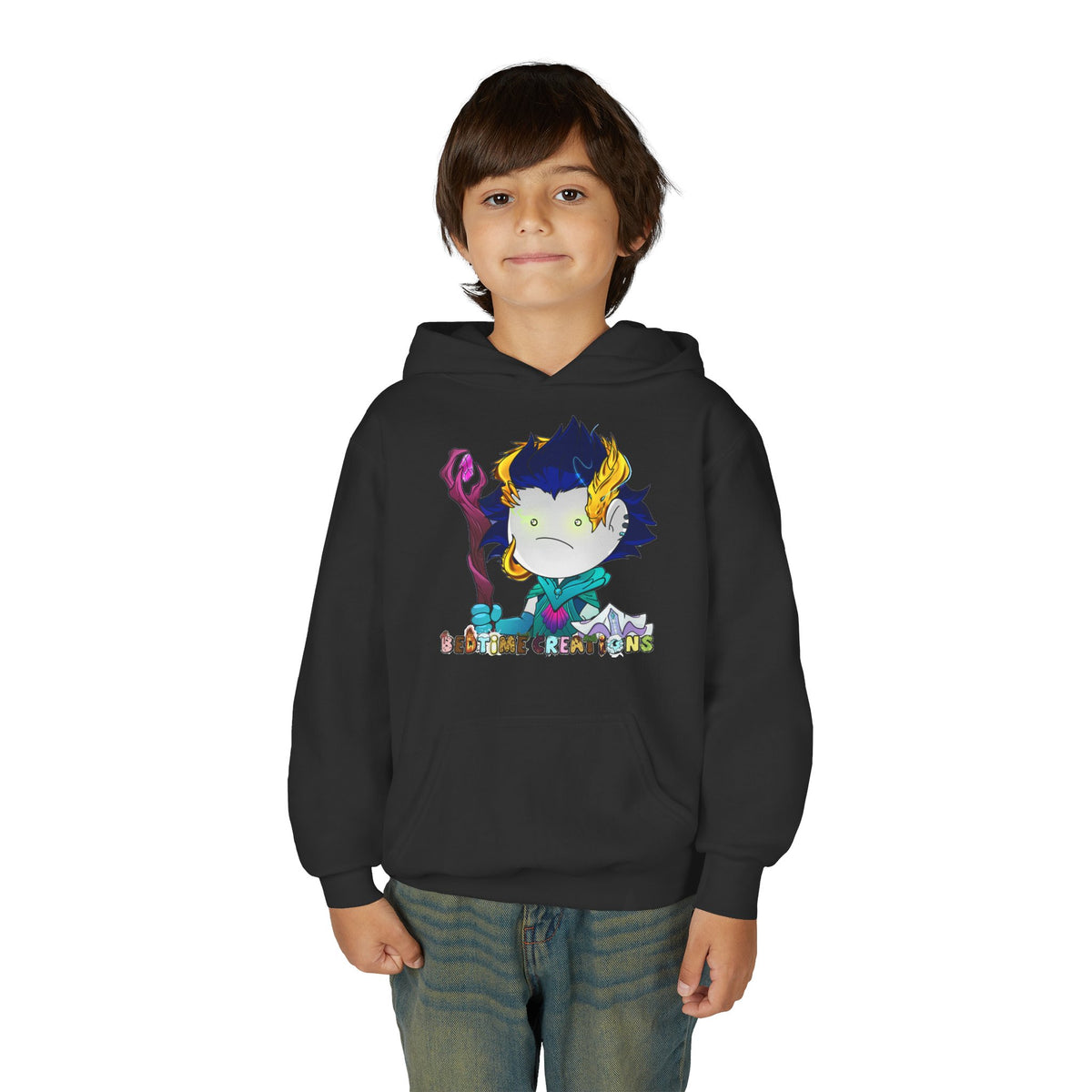 Bedtime Creations Youth Hoodie — Mystic 3