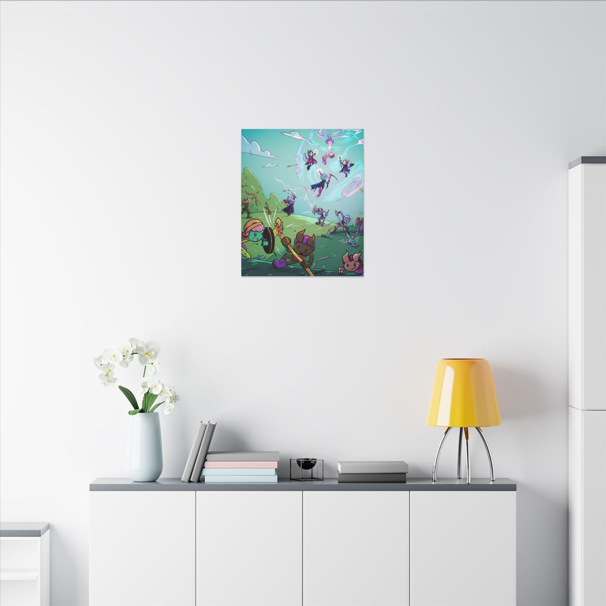 Bedtime Creations Canvas Wall Art — Battle of the Dream Realm