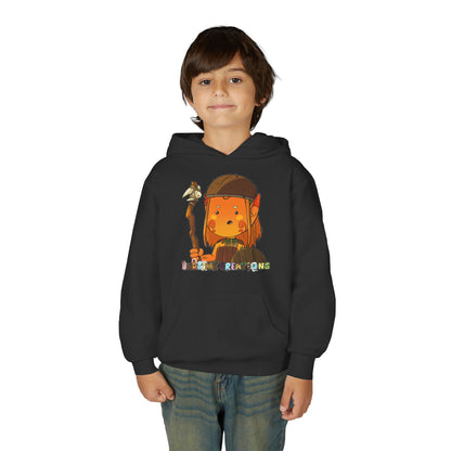 Bedtime Creations Youth Hoodie — Woodlanders 2