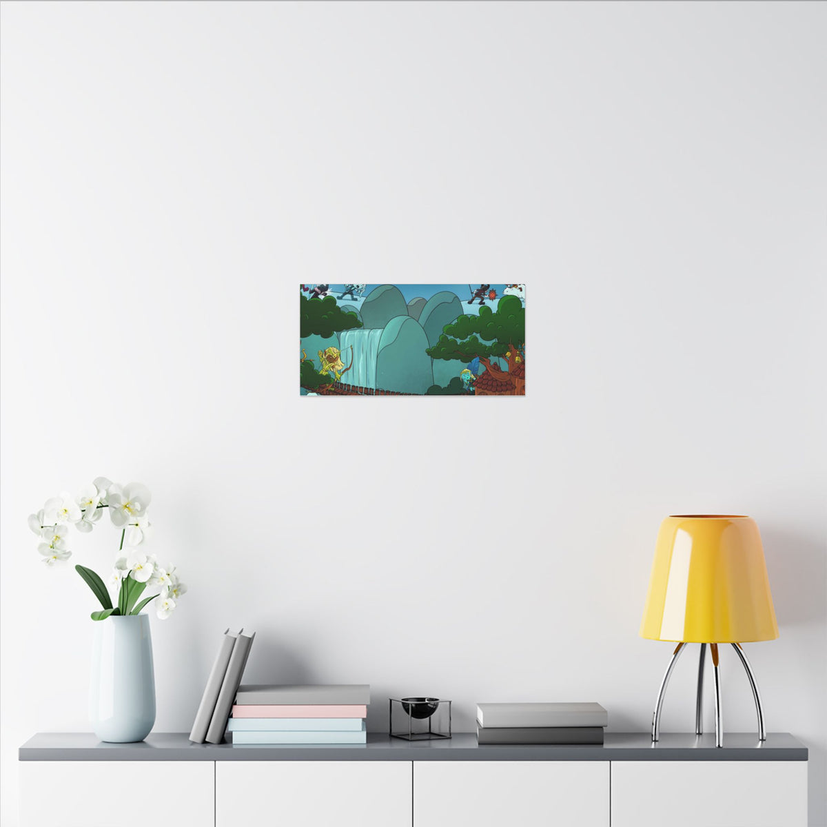 Bedtime Creations Canvas Wall Art — Woodlanders Valley
