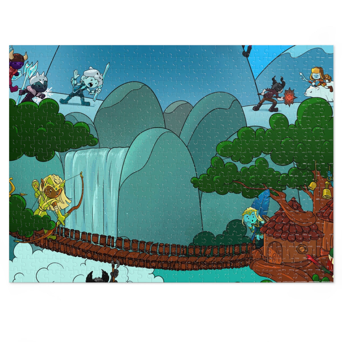 Bedtime Creations Jigsaw Puzzle — Woodlanders Valley