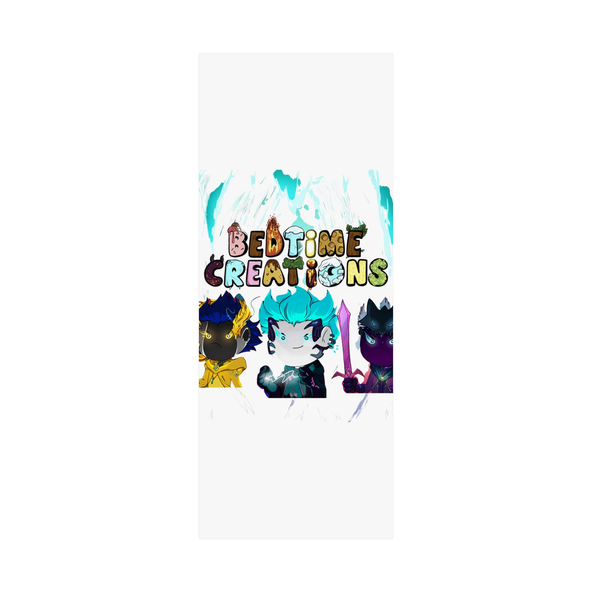 Bedtime Creations Poster — Chibi Fantasy Friends