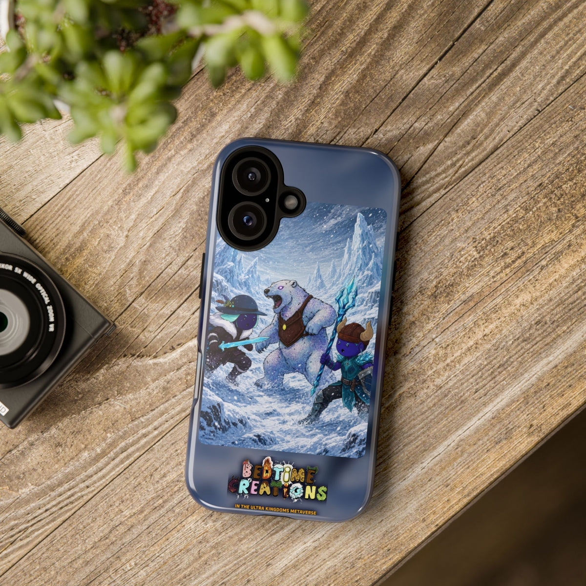 Bedtime Creations x Ultra Kingdoms Tough Phone Case — Frostmen Battle