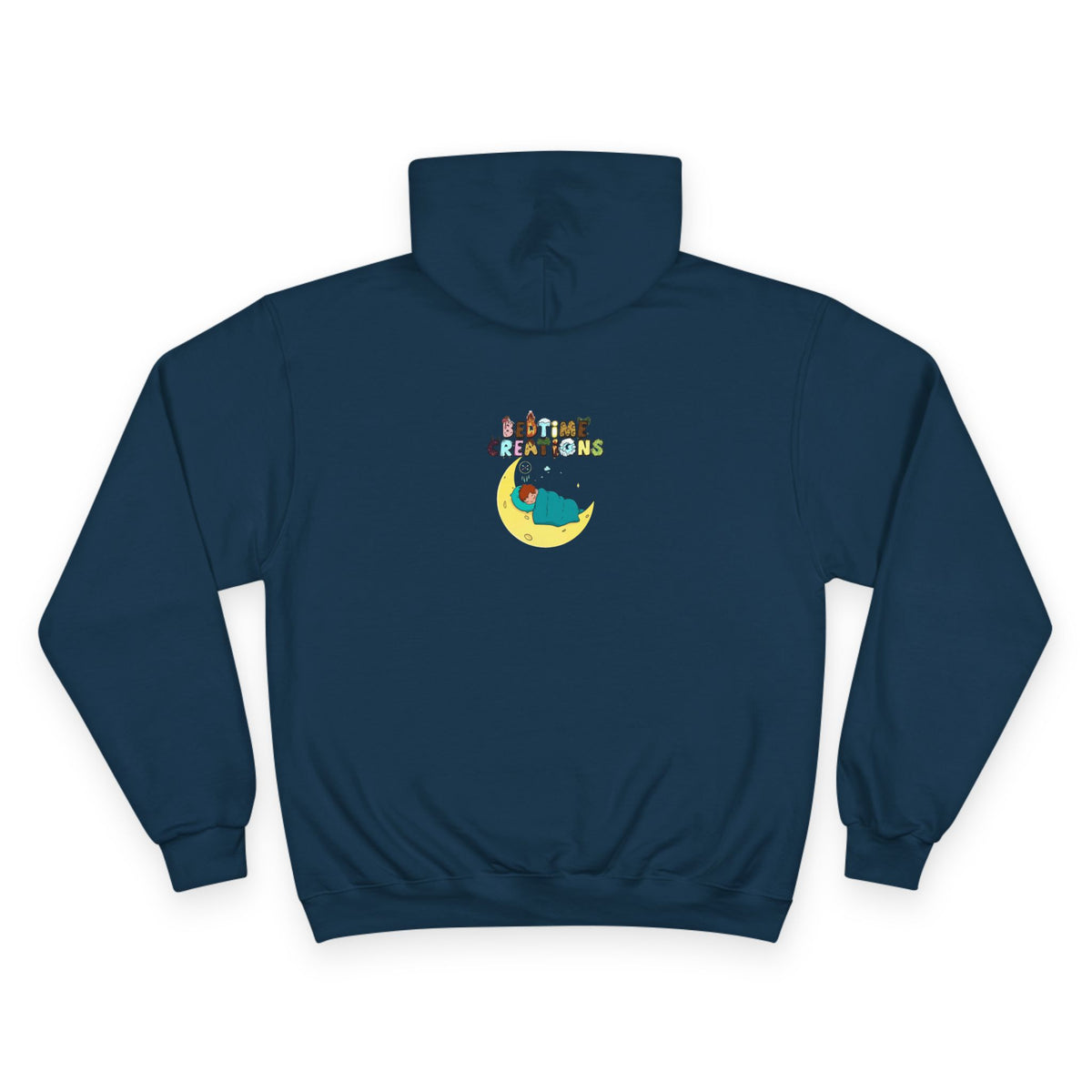 Bedtime Creations Back Art Hoodie #1 — Champion Hoodie