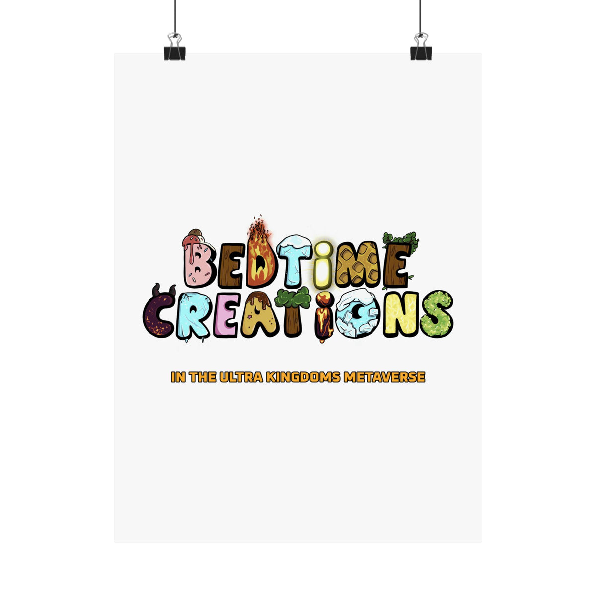 Bedtime Creations x Ultra Kingdoms Poster