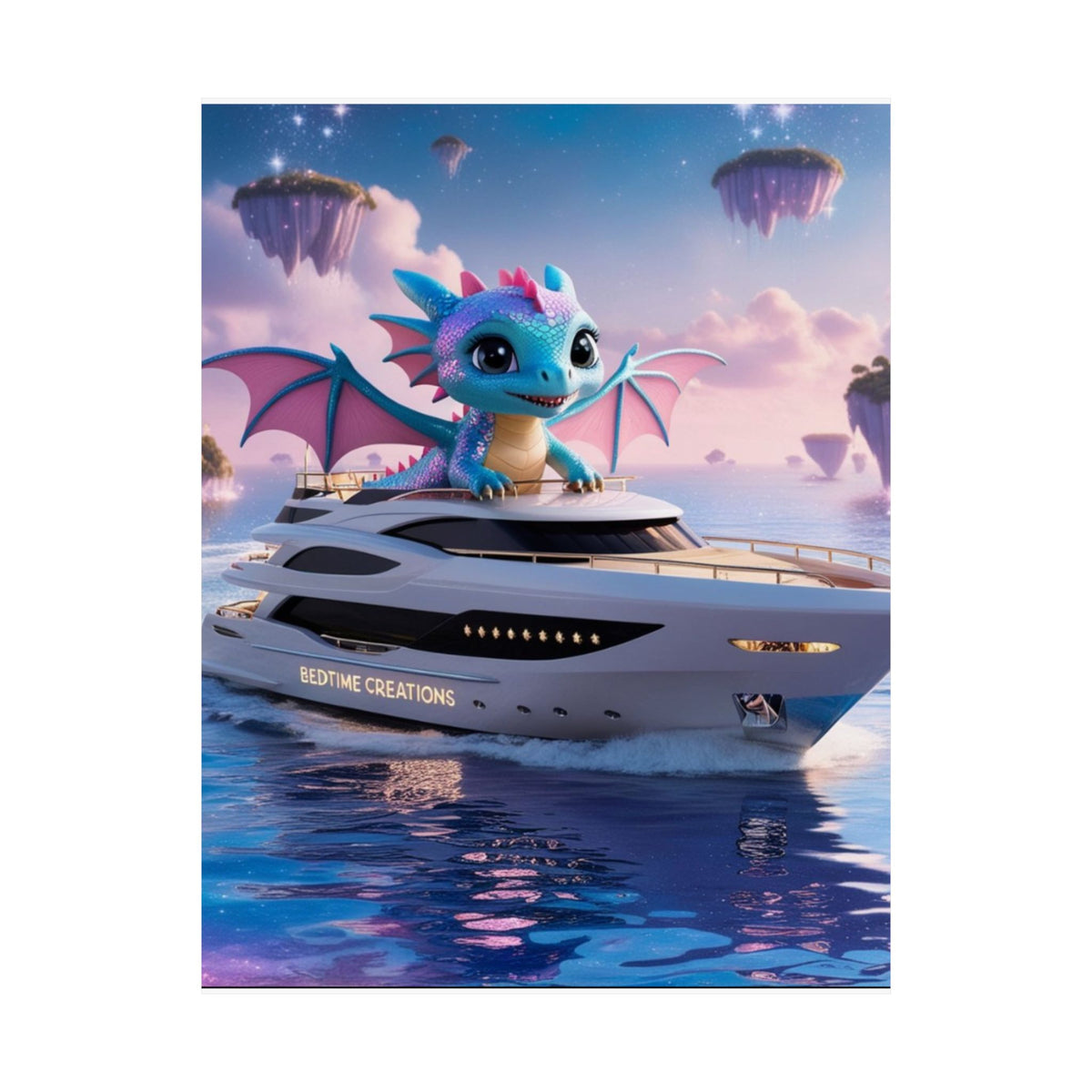 Bedtime Creations Poster — Dragon Voyage