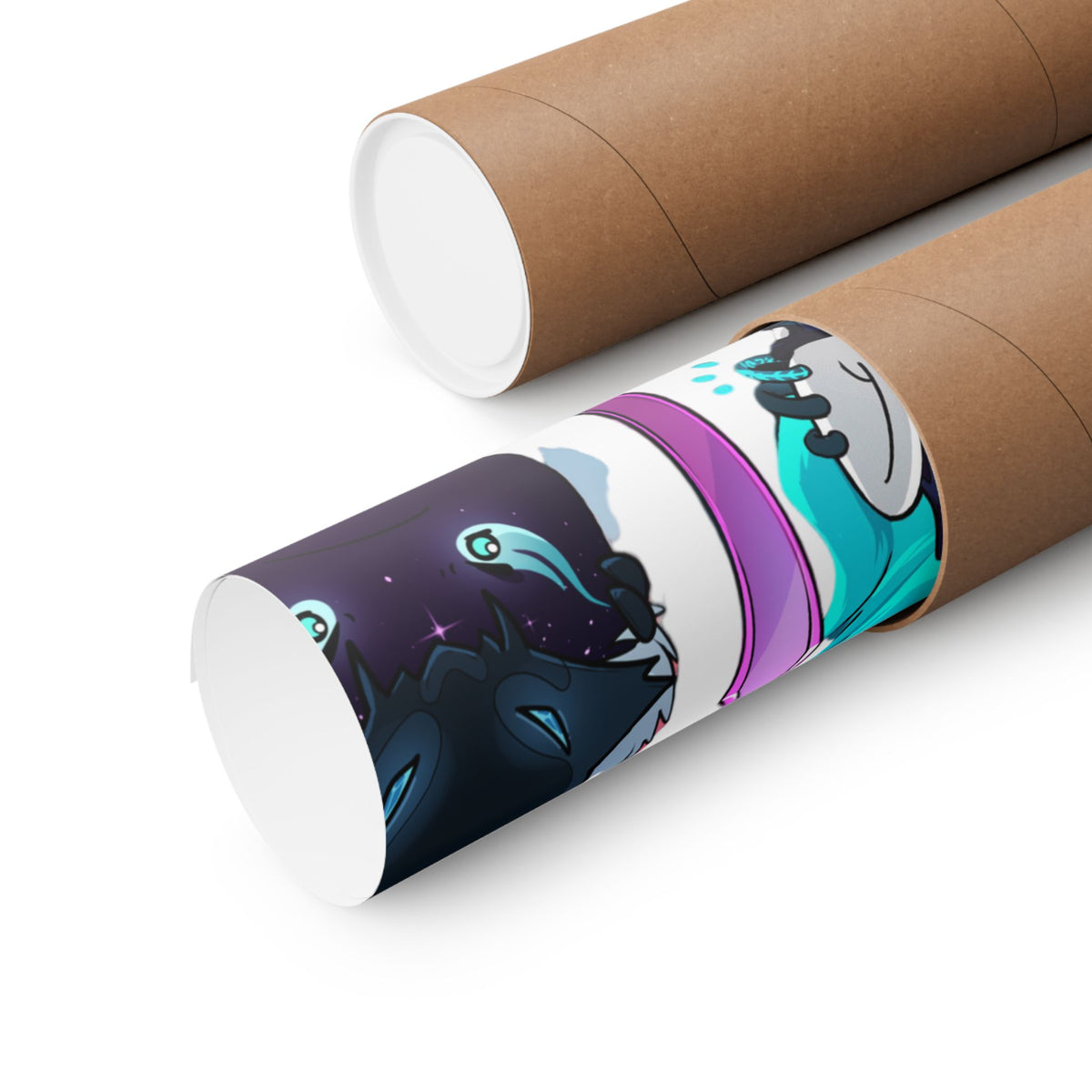 Bedtime Creations Poster — Chibi Fantasy Friends