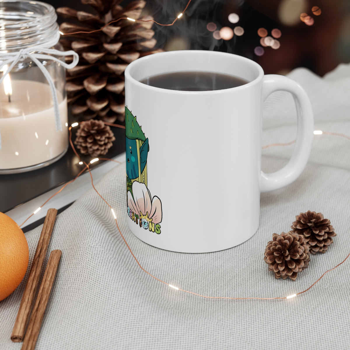 Bedtime Creations Mug — Woodlanders 1