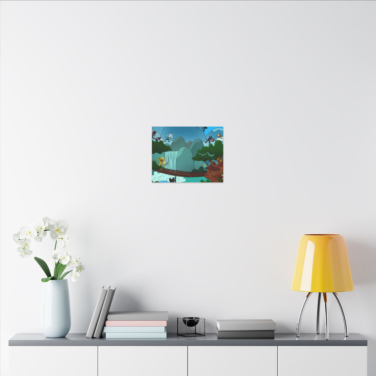 Bedtime Creations Canvas Wall Art — Woodlanders Valley