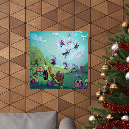Bedtime Creations Kids Room Poster — Battle of the Dream Realm