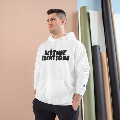 Bedtime Creations Black Logo Hoodie — Champion Hoodie