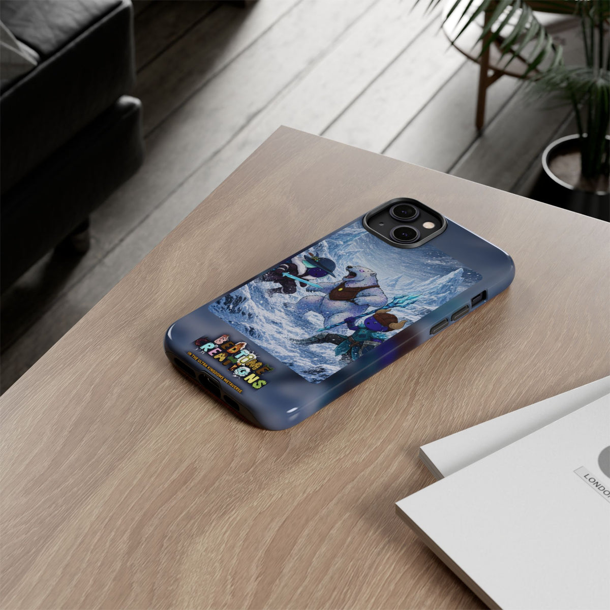 Bedtime Creations x Ultra Kingdoms Tough Phone Case — Frostmen Battle