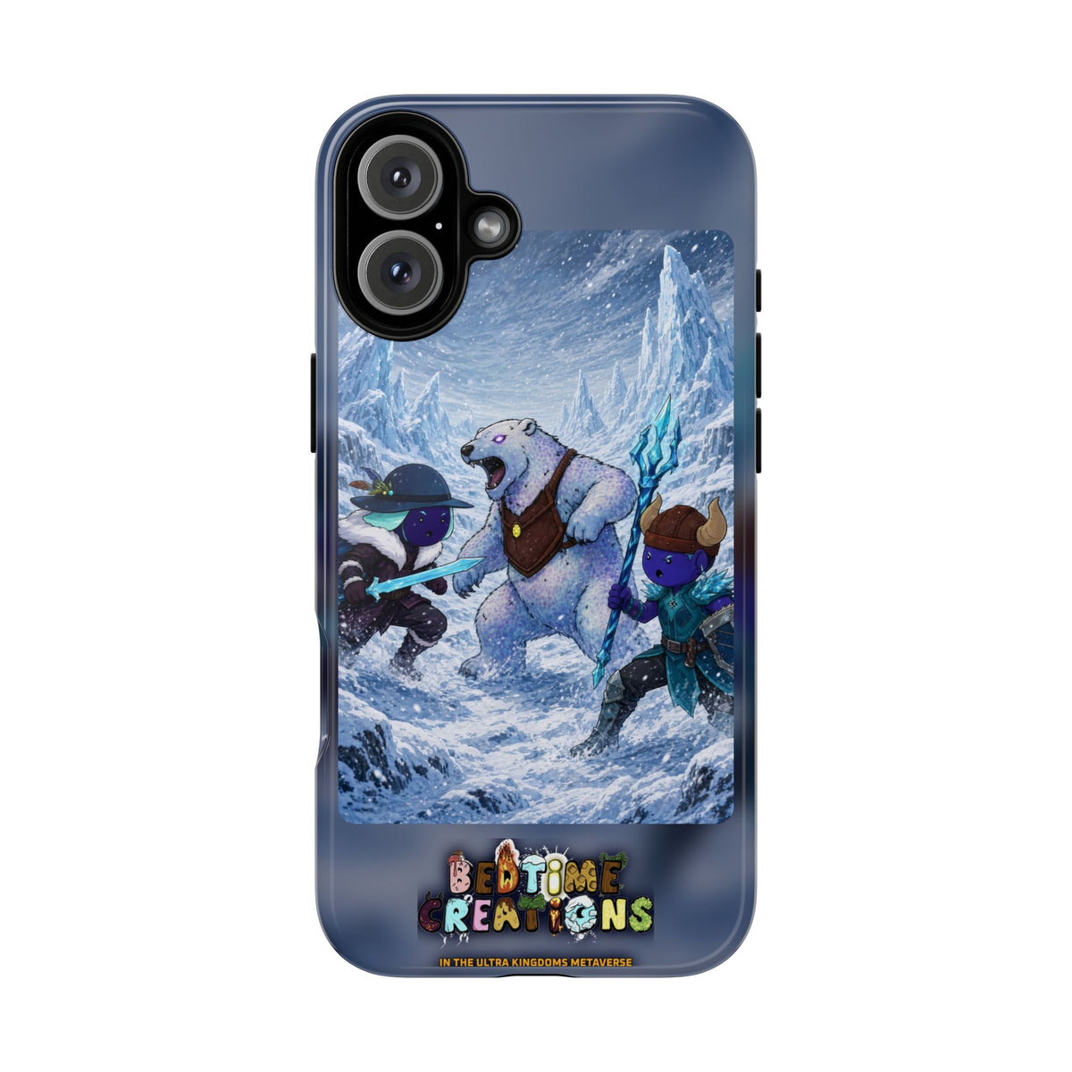 Bedtime Creations x Ultra Kingdoms Tough Phone Case — Frostmen Battle