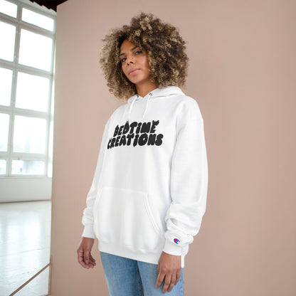 Bedtime Creations Black Logo Hoodie — Champion Hoodie