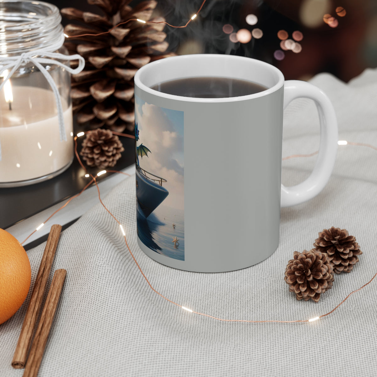 Bedtime Creations Mug — Dragon's Dream Yacht