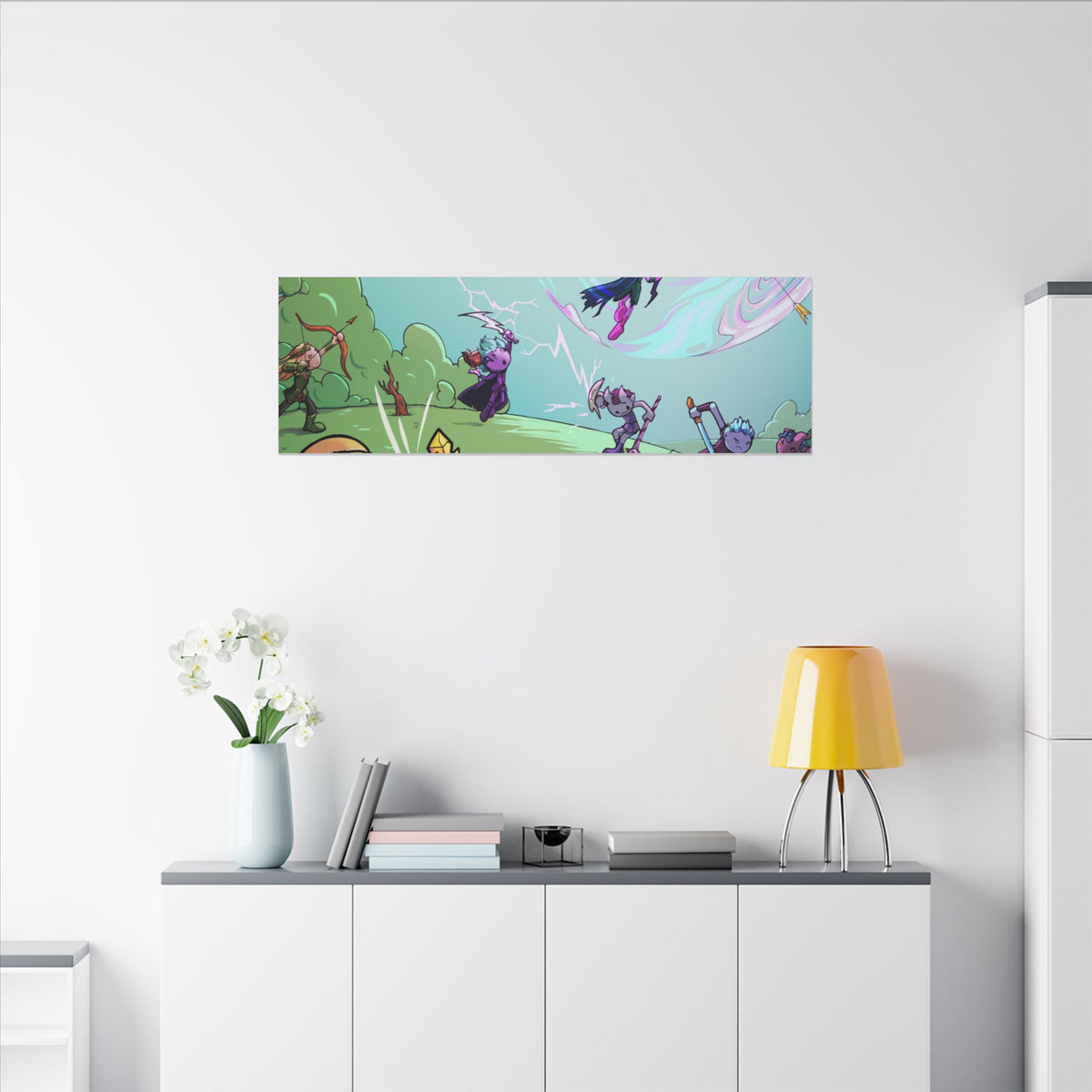 Bedtime Creations Canvas Wall Art — Battle of the Dream Realm